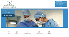 Desktop Screenshot of chirurgien-digestif.com